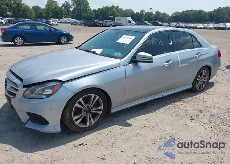 2014 Mercedes-Benz E 350 4Matic z USA, uszkodzony, nr VIN WDDHF8JB2EA786648